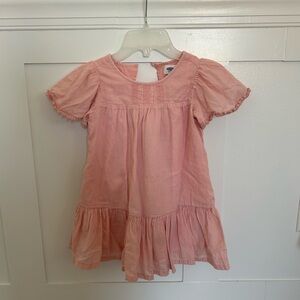 Peach Toddler Girls Dress